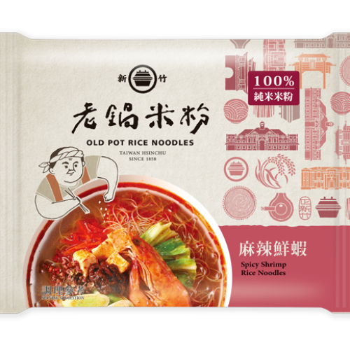 純米麻辣鮮蝦風味湯米粉