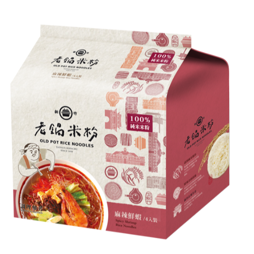 純米麻辣鮮蝦風味湯米粉