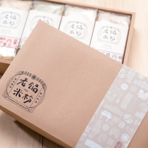 風城傳情禮盒組 4入純米鮮蔬