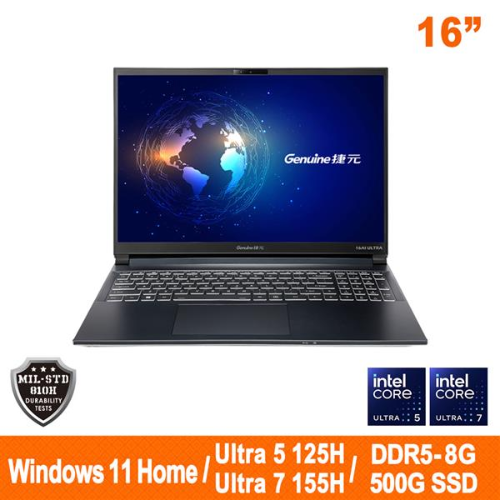 Genuine捷元 16AI BTO筆記型電腦 (Ultra)